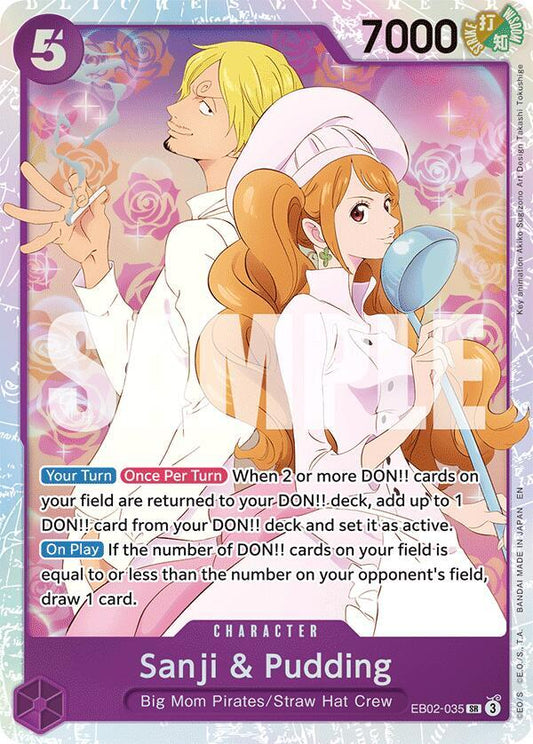 Sanji & Pudding - EB02-035